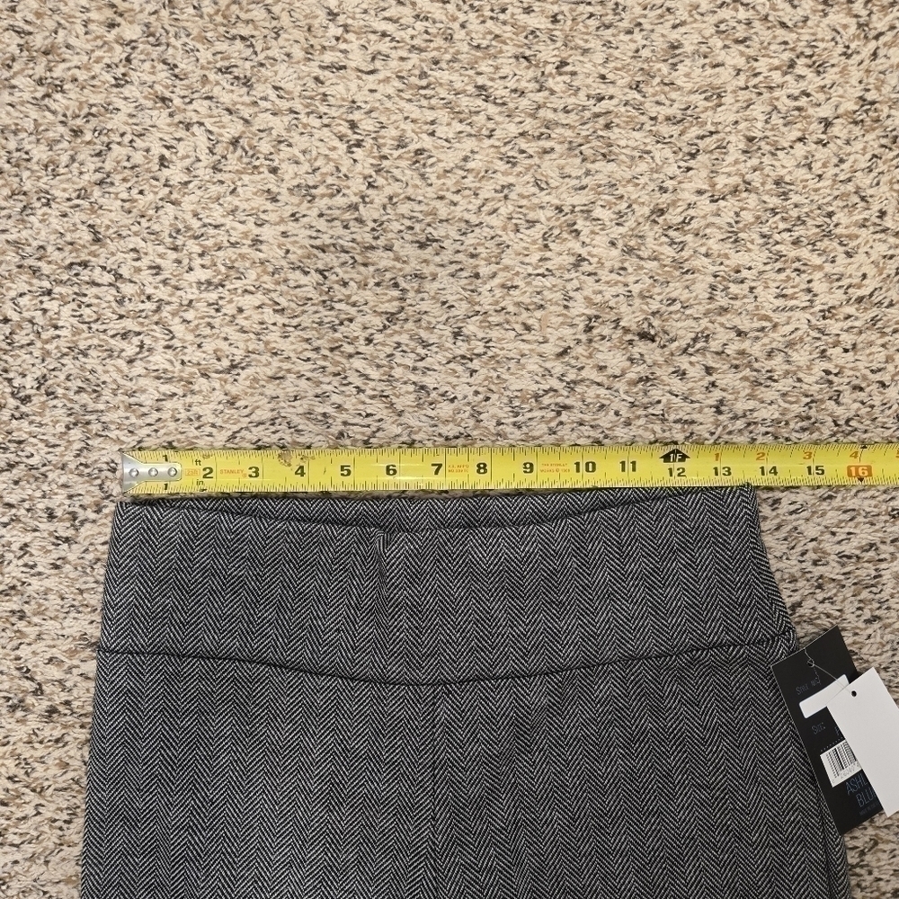 Ashley Blue Petite Black and White Stretch Pants Size Petite Medium - Picture 16 of 16